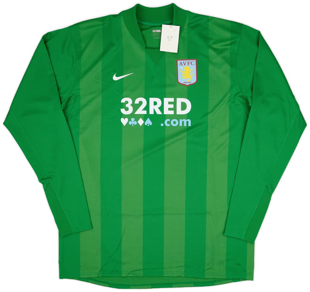 2007-08 Aston Villa Player Issue GK Shirt (XXL)