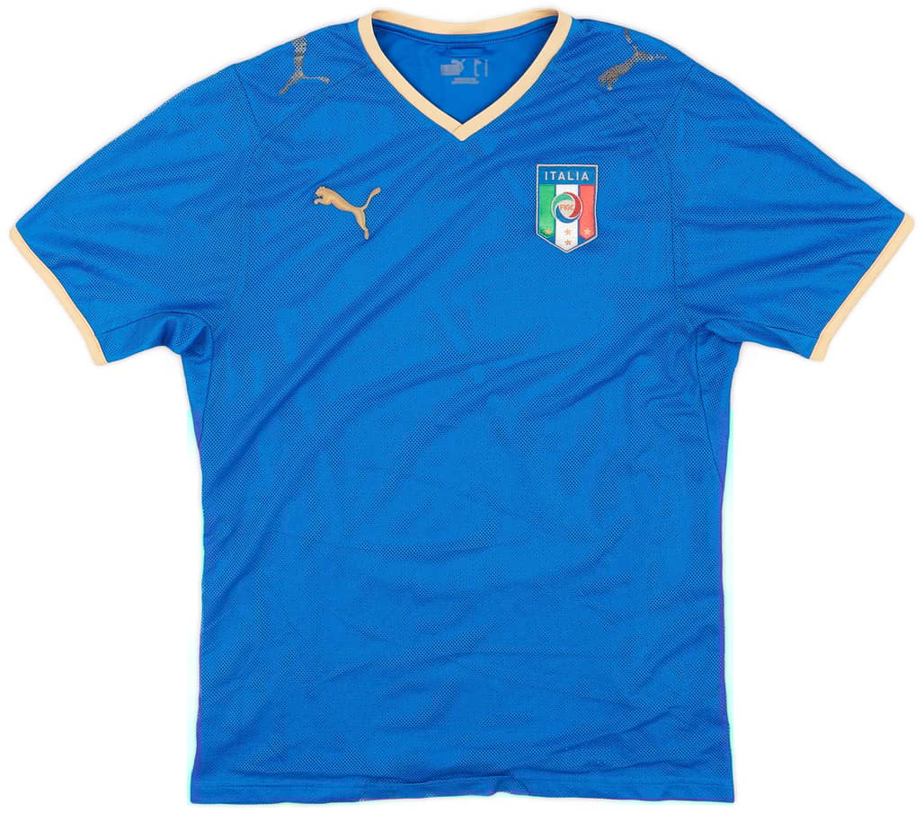 2007-08 Italy Home Shirt - 5/10 - (S)