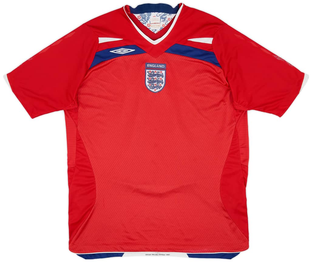 2008-10 England Away Shirt - 5/10 - (XL)