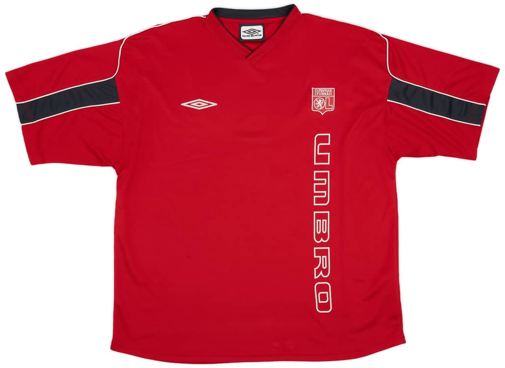 2004-05 Lyon Umbro Training Shirt - 7/10 - (XL)