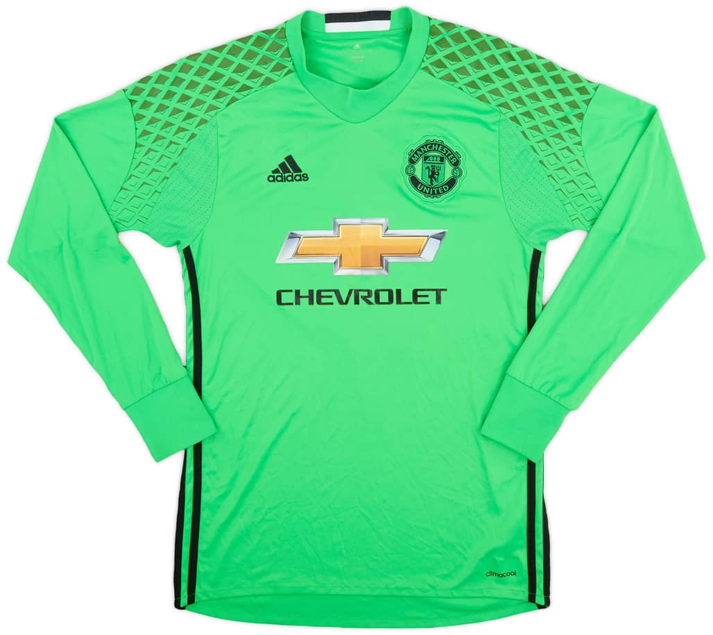 2016-17 Manchester United GK Shirt - 9/10 - (S)