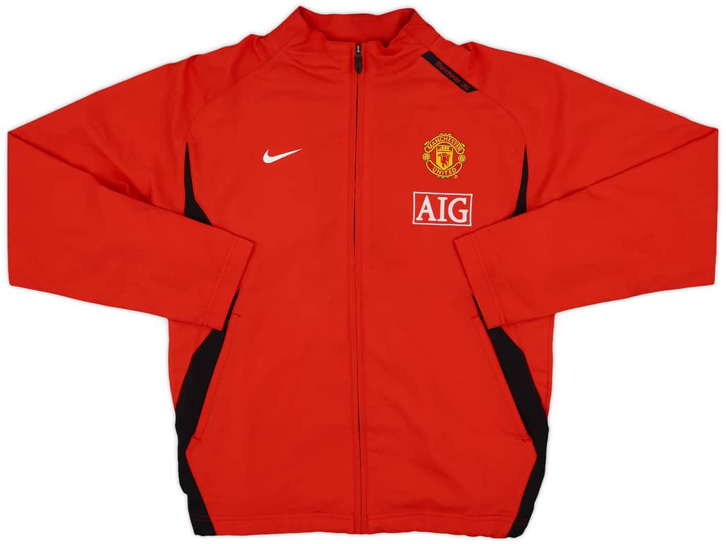 2007-08 Manchester United Nike Track Jacket - 9/10 - (M) 2007-08 Manchester United Nike Track Jacket - 9/10 - (M)