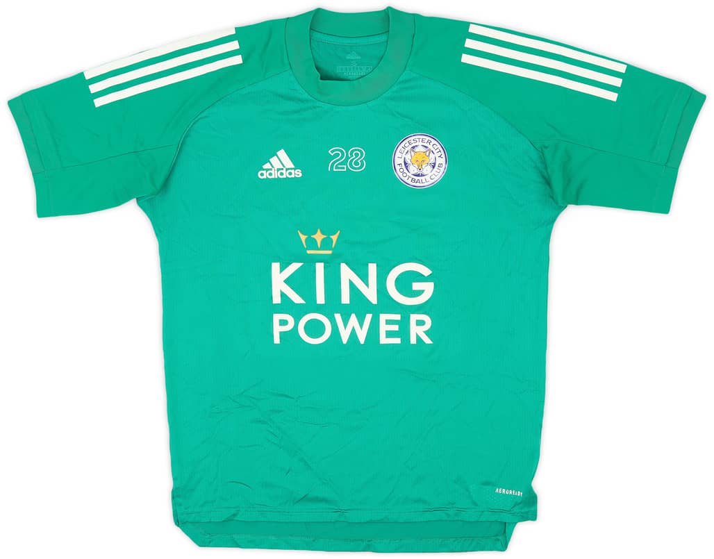 2021-22 Leicester Player Issue adidas Training Shirt #28 - 8/10 - (S)