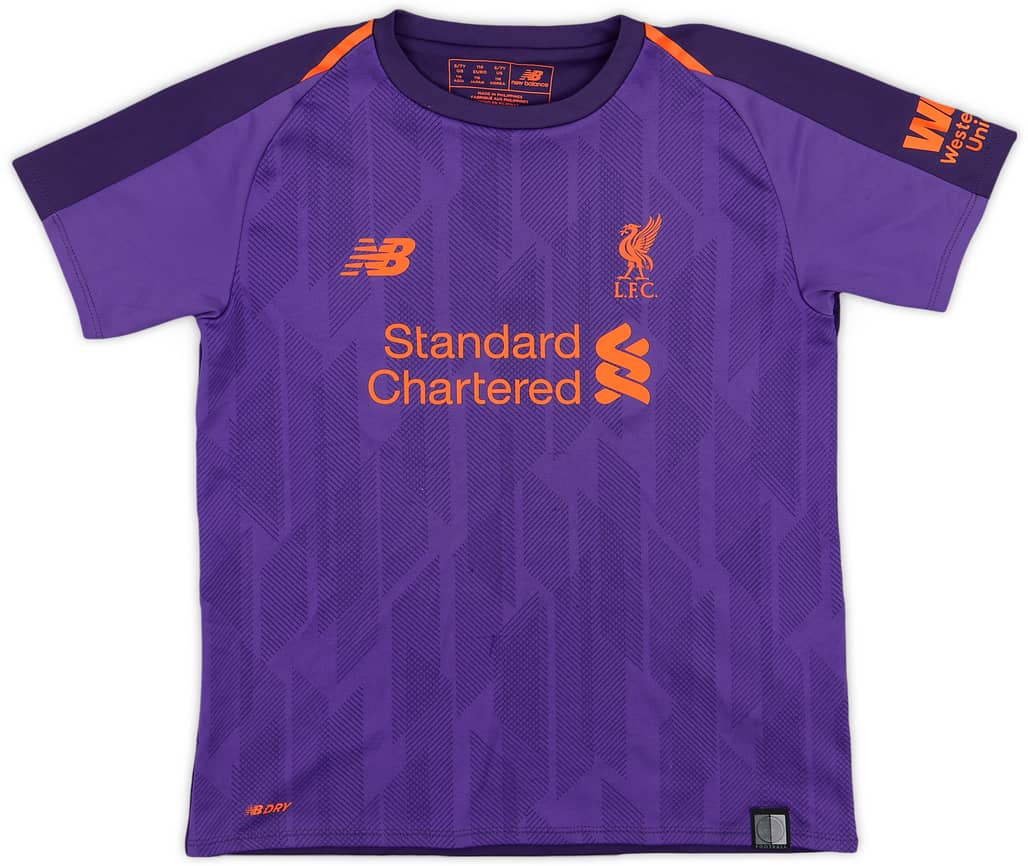 2018-19 Liverpool Away Shirt - 7/10 - (S.Boys)