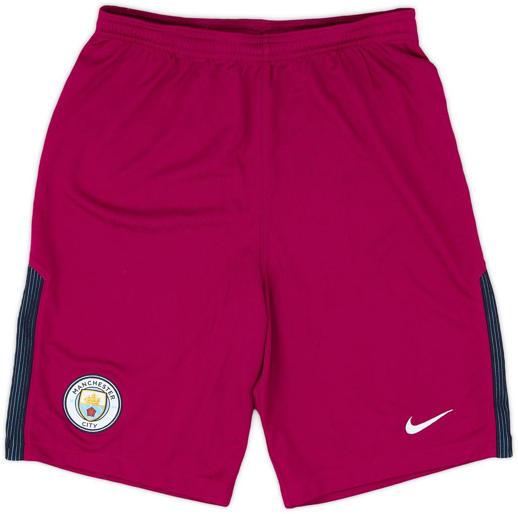 2017-18 Manchester City Away Shorts - 9/10 - (XL.Boys)