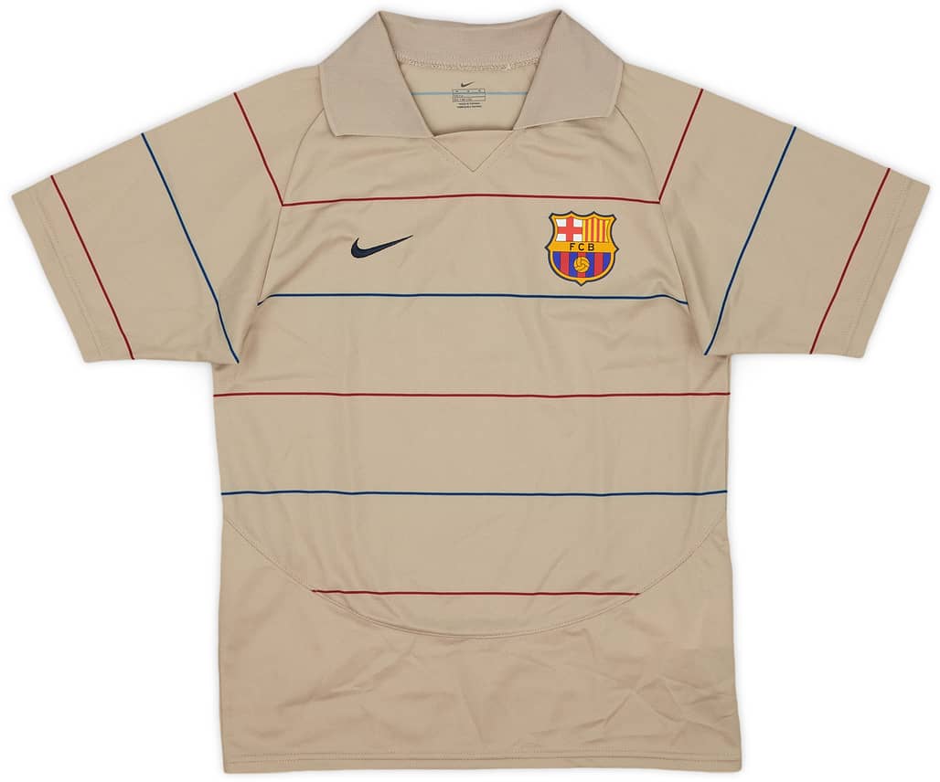 2003-05 Barcelona Away Shirt - 9/10 - (M.Boys)