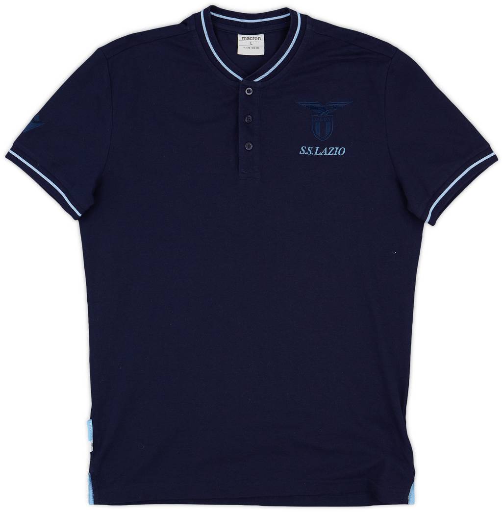 2017-18 Lazio Macron Polo Shirt - 9/10 - (L)