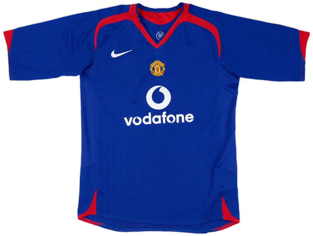 2005-06 Manchester United Away Shirt - 6/10 - (XL.Boys)