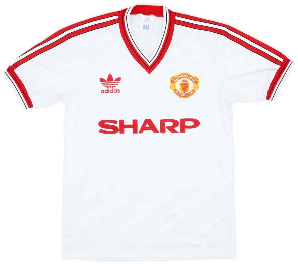 1986-88 Manchester United Away Shirt - 8/10 - (S)