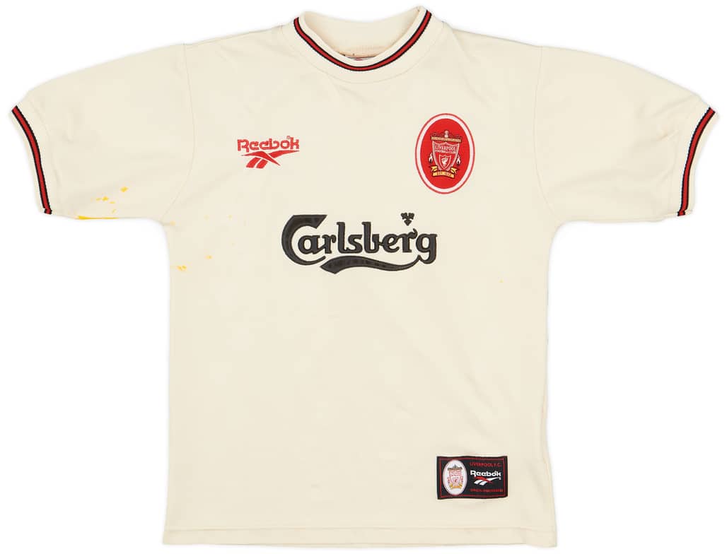 1996-97 Liverpool Away Shirt - 5/10 - (L.Boys)
