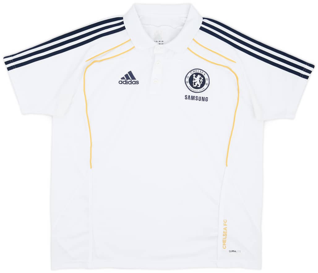 2010-11 Chelsea adidas Polo Shirt - 9/10 - (XL)