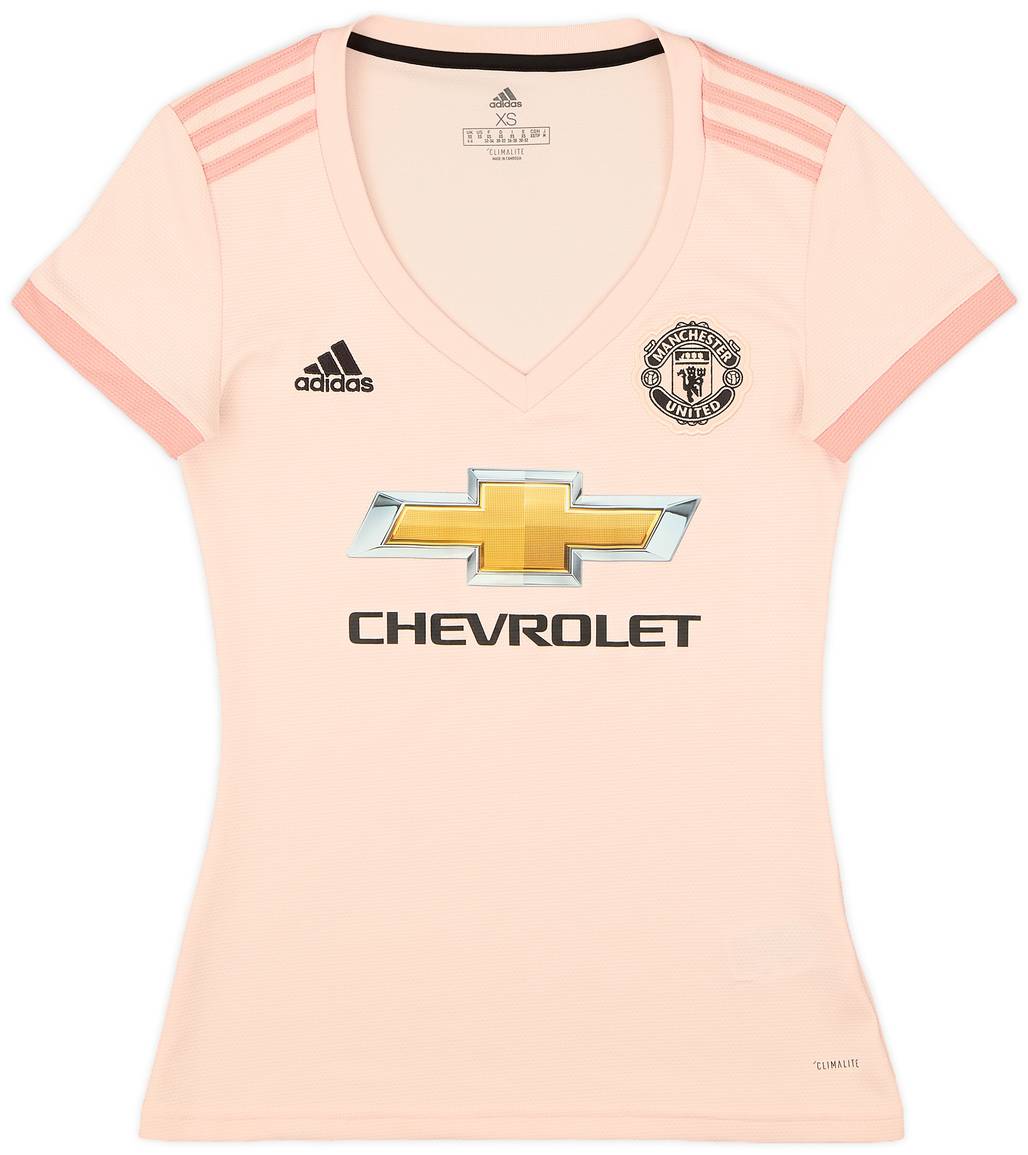 2018-19 Manchester United Away Shirt - 9/10 - (Women's XS)