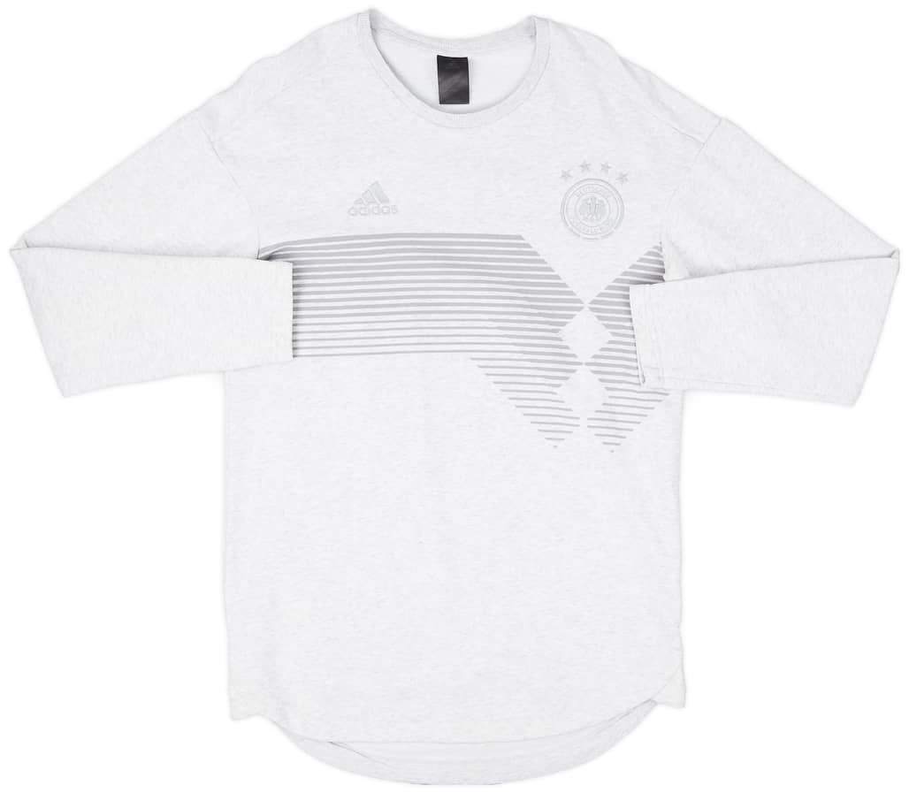 2017-18 Germany adidas Sweat Top - 5/10 - (S)