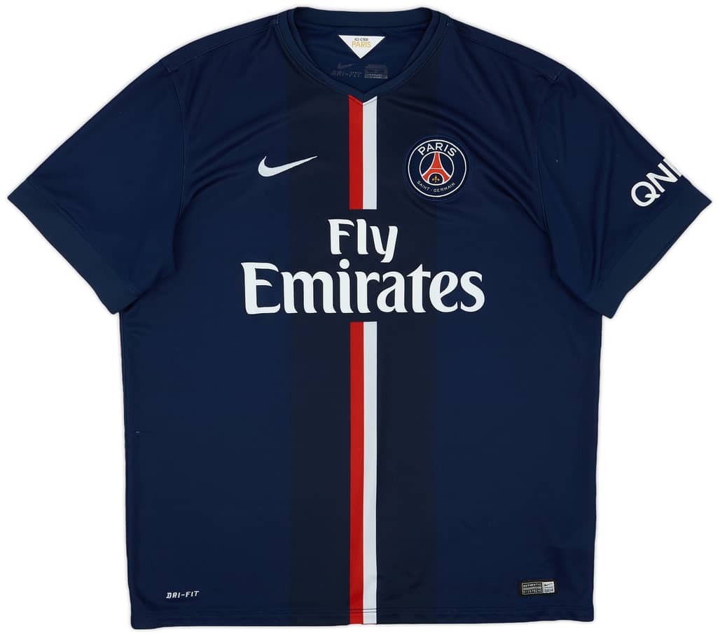 2014-15 Paris Saint-Germain Home Shirt - 5/10 - (XL)