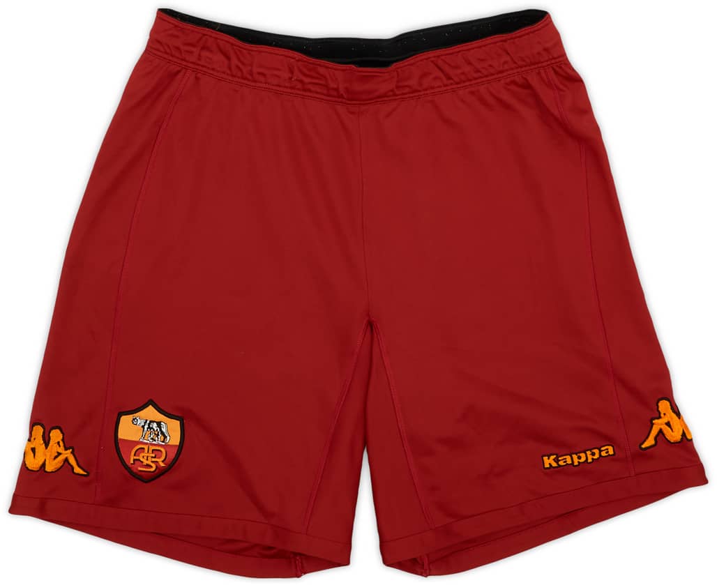 2010-11 Roma Alternate Home Shorts - 9/10 - (XL)