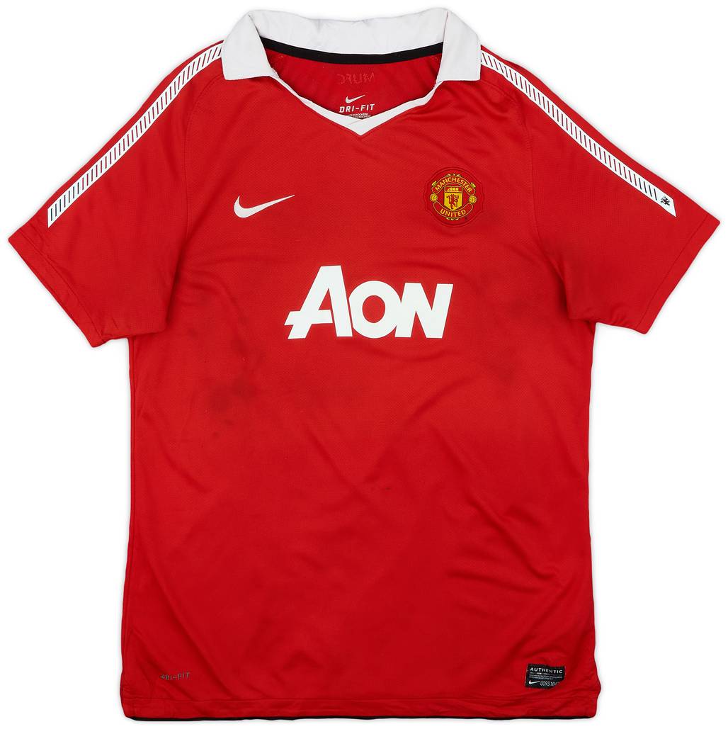 2010-11 Manchester United Home Shirt - 7/10 - (Women's XL)