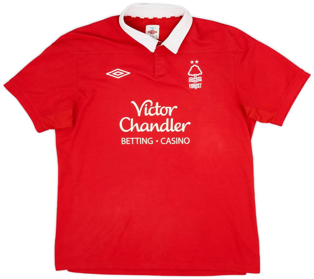 2011-12 Nottingham Forest Home Shirt - 9/10 - (XL)