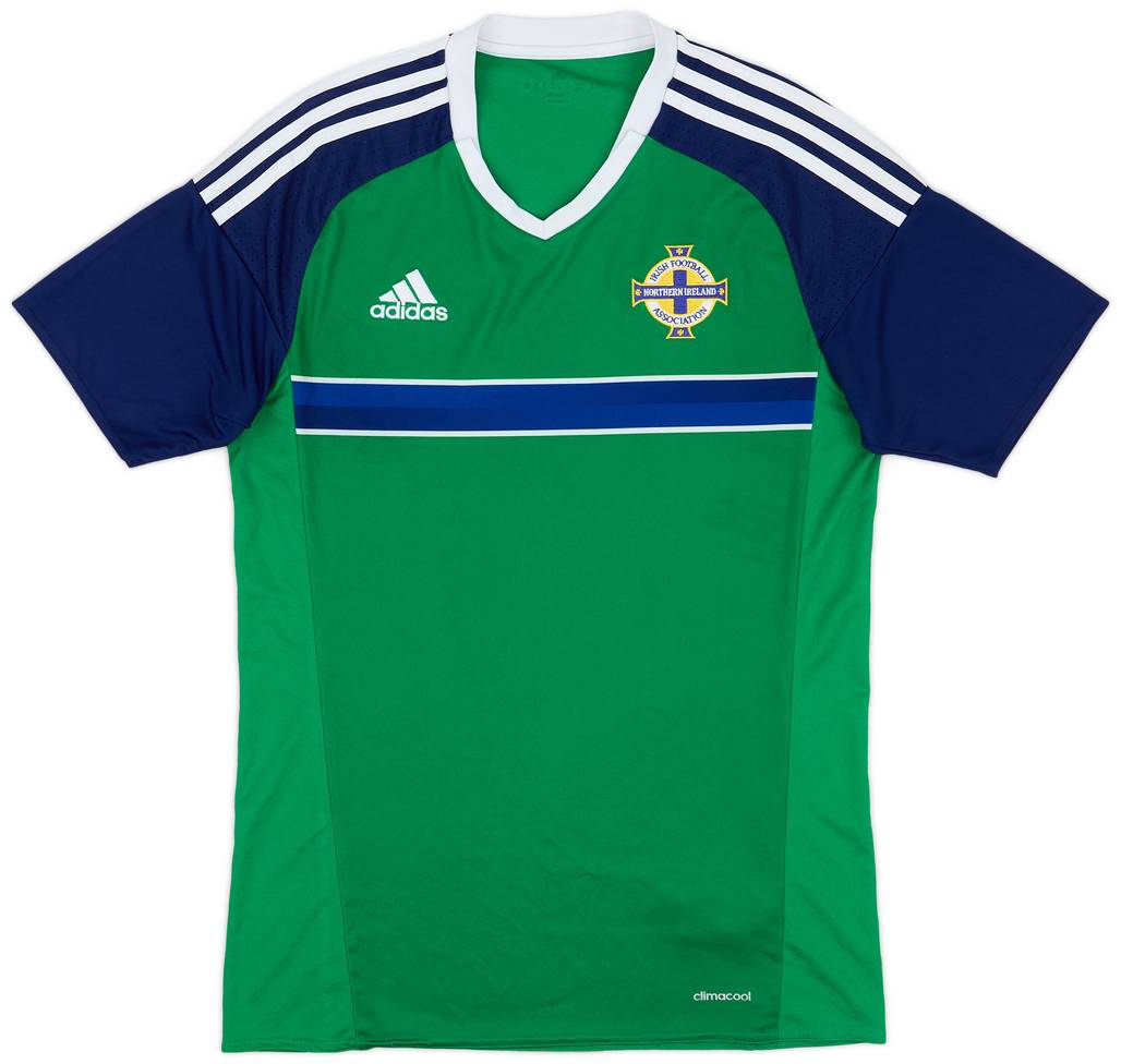 2016-17 Northern Ireland Home Shirt - 8/10 - (S)