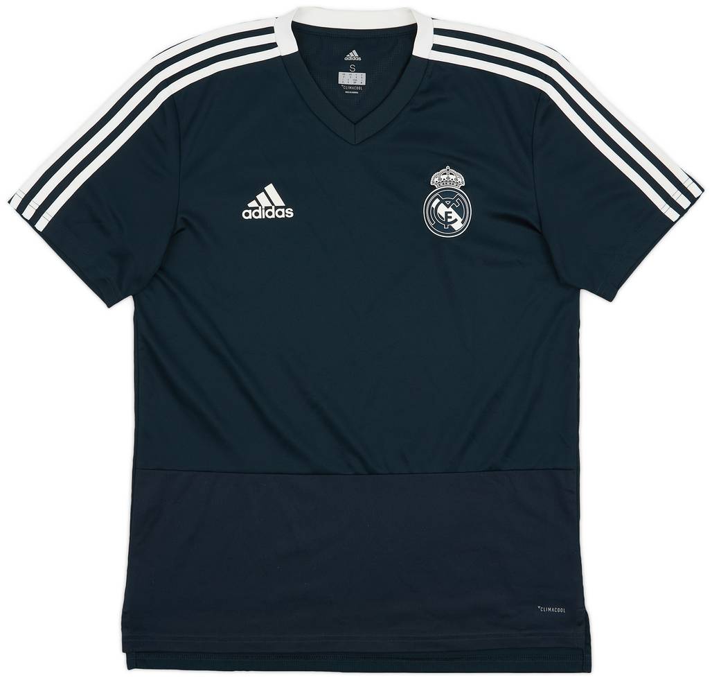 2018-19 Real Madrid adidas Training Shirt - 9/10 - (S)
