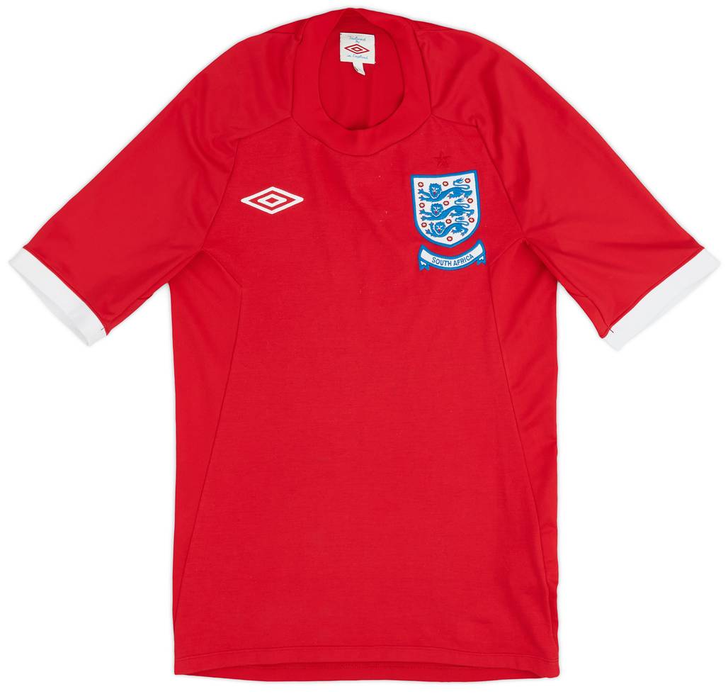 2010-11 England 'South Africa' Away Shirt - 8/10 - (XS)
