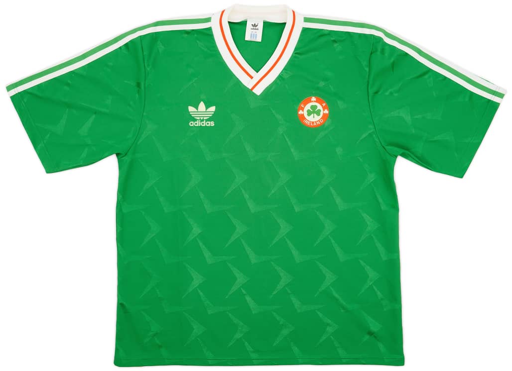 1990-92 Ireland Home Shirt - 9/10 - (L)