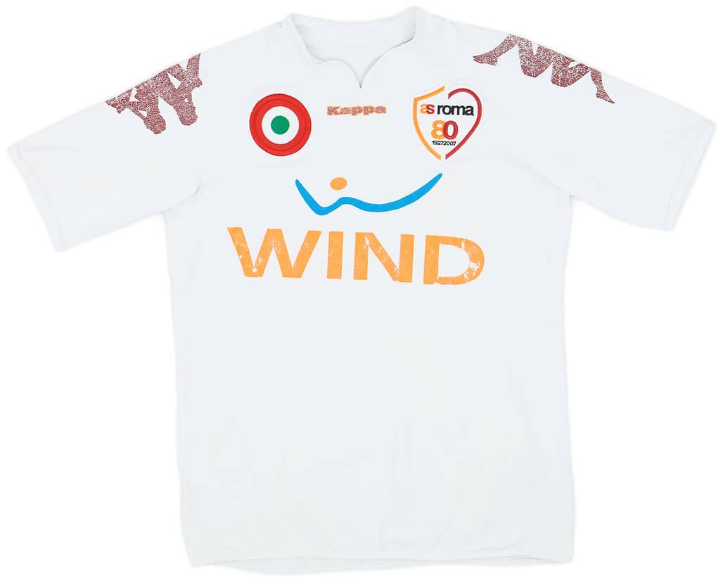 2007-08 Roma Away Shirt - 4/10 - (S)
