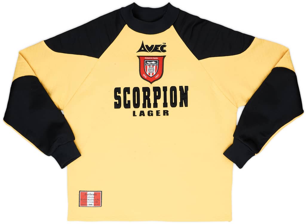 1996-97 Sunderland GK Shirt - 7/10 - (S)