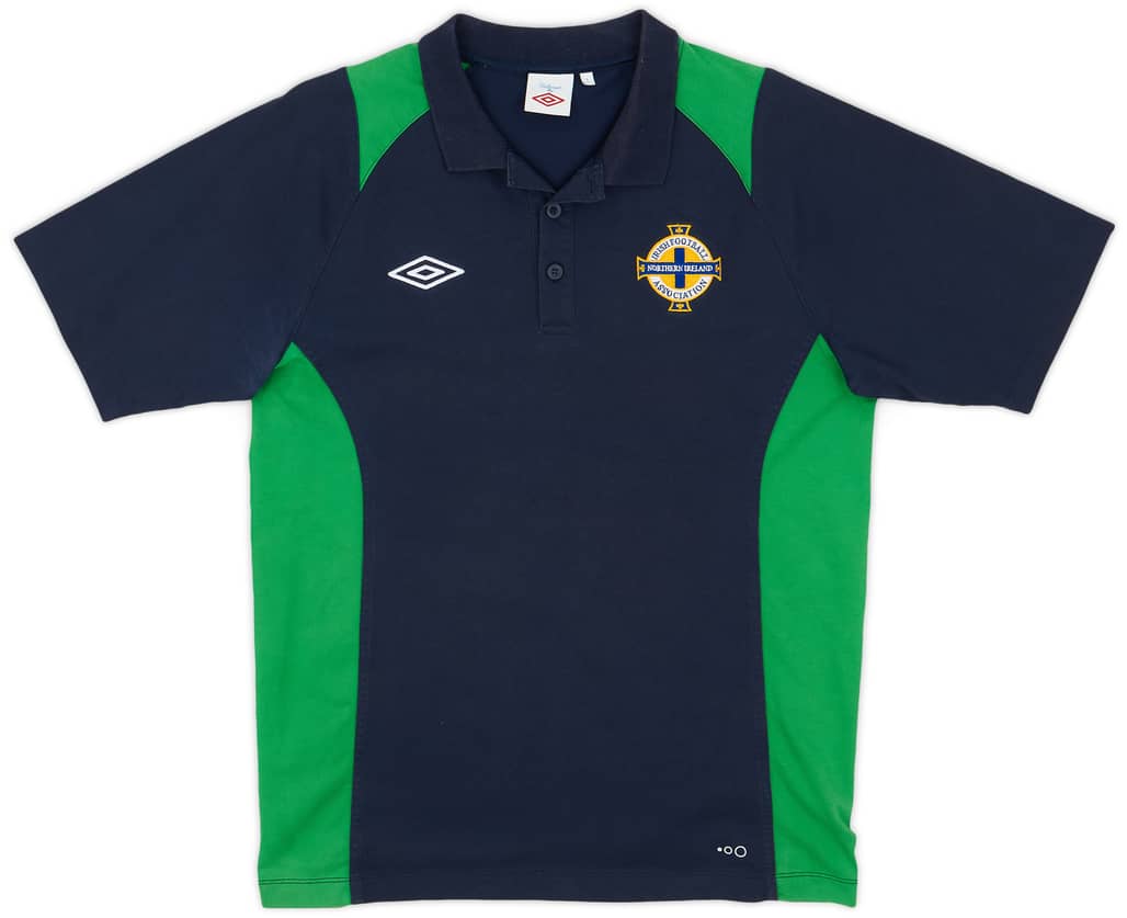 2008-09 Northern Ireland Umbro Polo Shirt - 8/10 - (L)