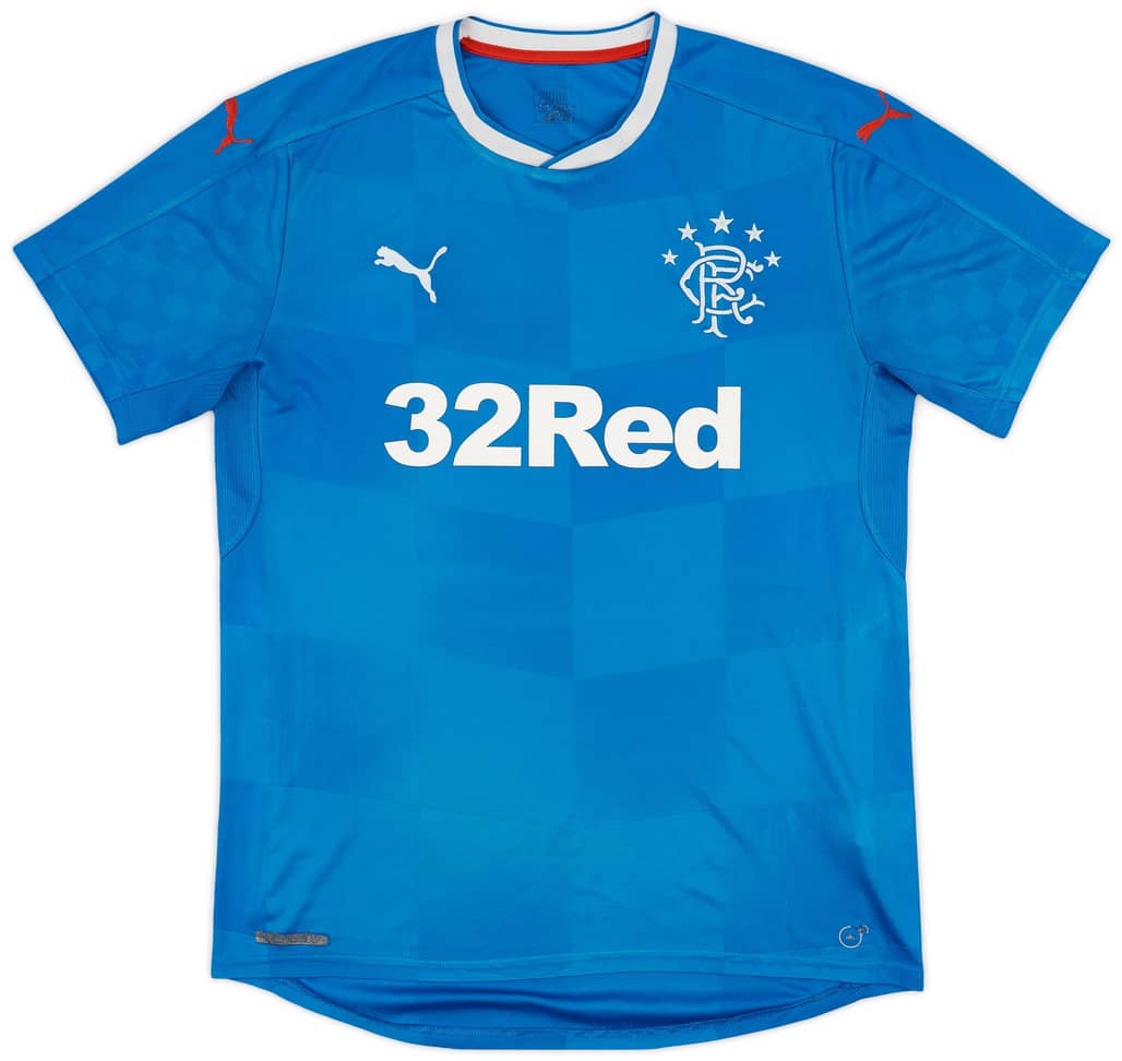 2016-18 Rangers Home Shirt - 5/10 - (L)