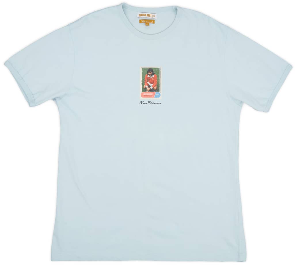 2003 Ben Sherman 'George Best' Graphic Tee - 9/10 - (XXL)