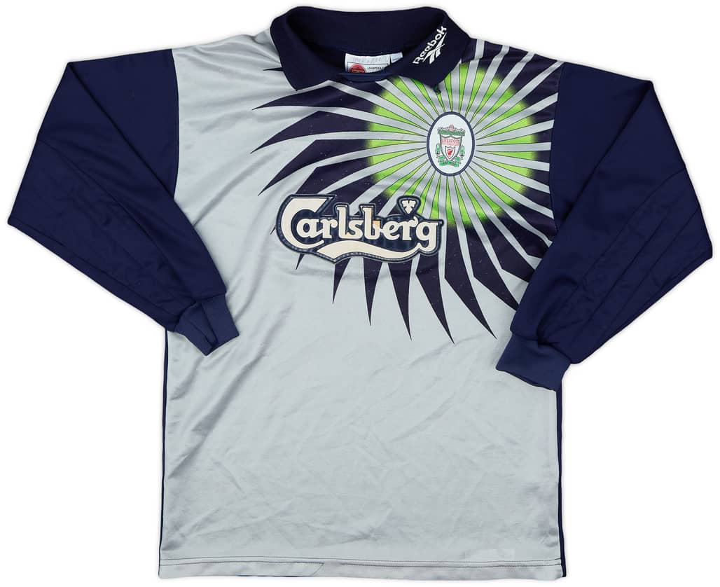 1998-99 Liverpool GK Shirt - 6/10 - (L.Boys)