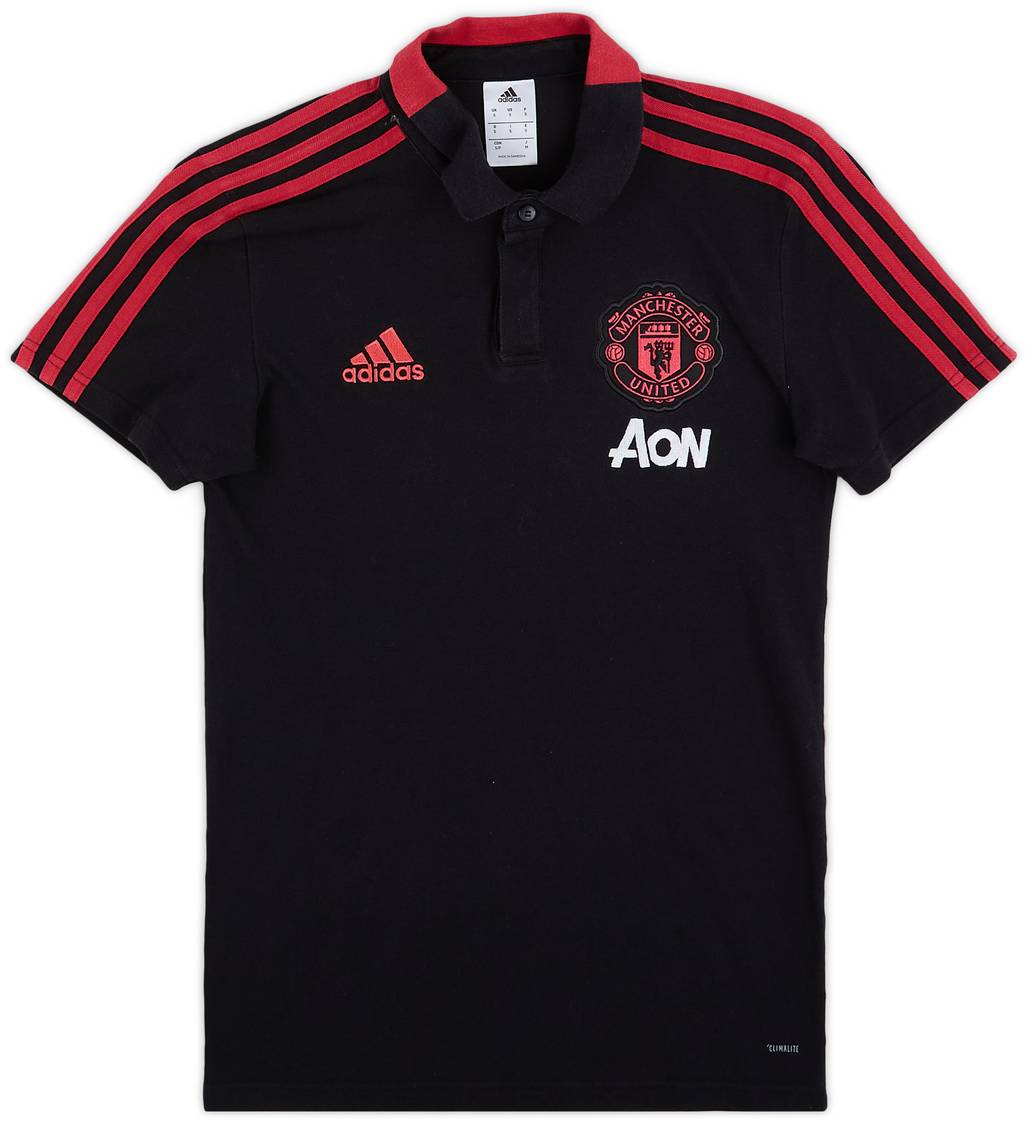 2018-19 Manchester United adidas Polo Shirt - 8/10 - (S)