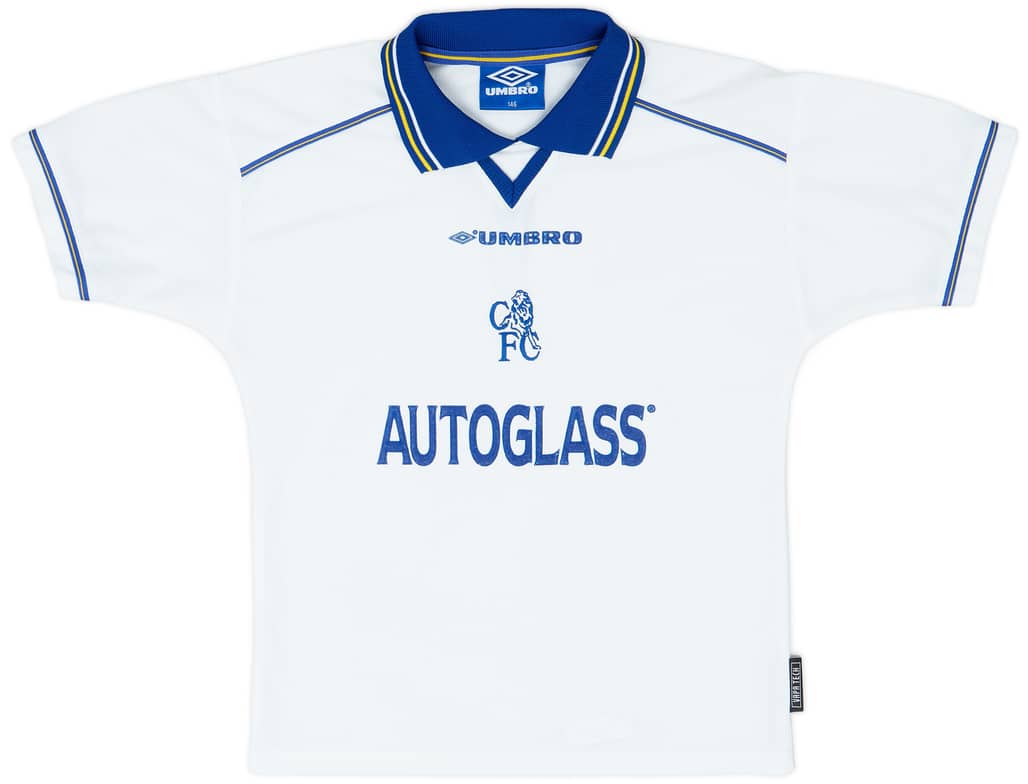 1998-00 Chelsea Away Shirt - 8/10 - (M.Boys)