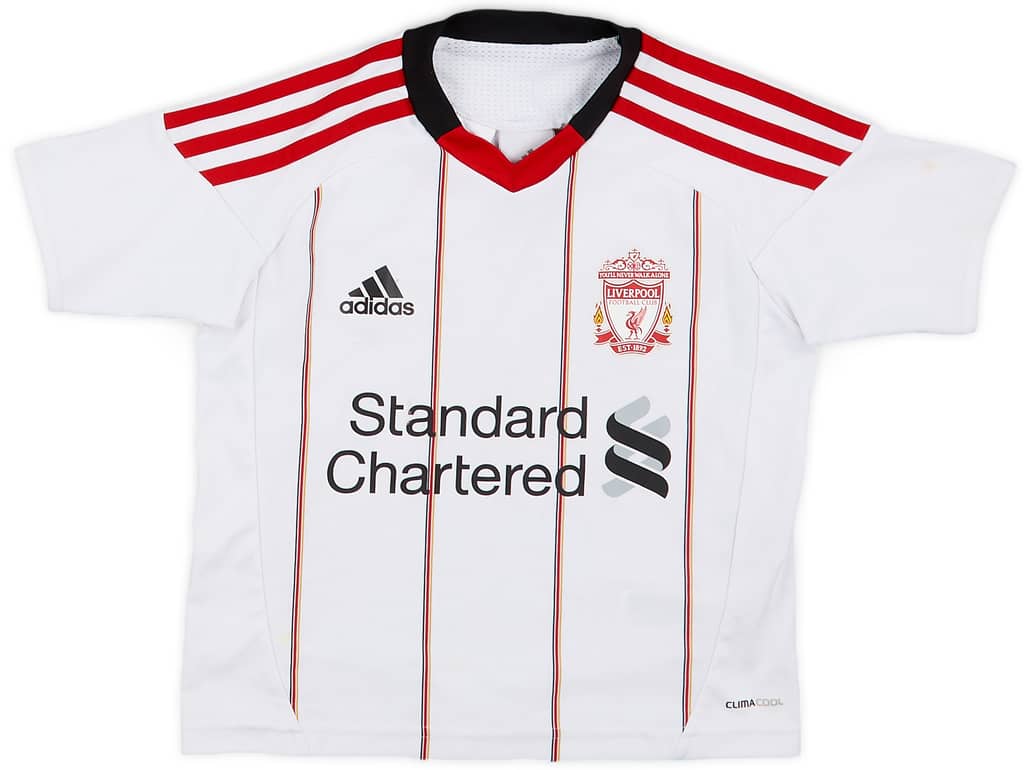2010-11 Liverpool Away Shirt - 6/10 - (3-4 Years)