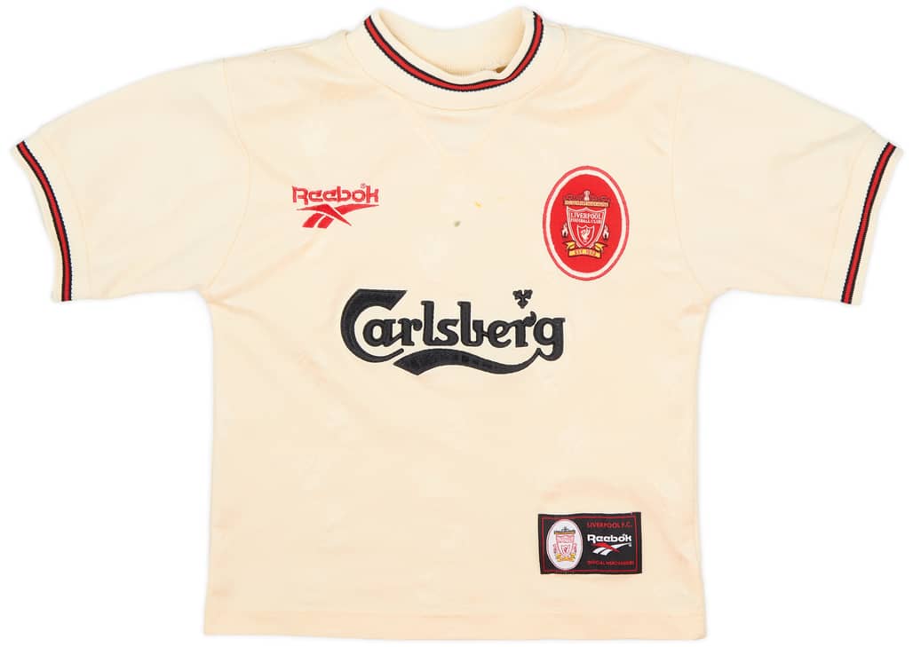 1996-97 Liverpool Away Shirt - 7/10 - (S.Boys)