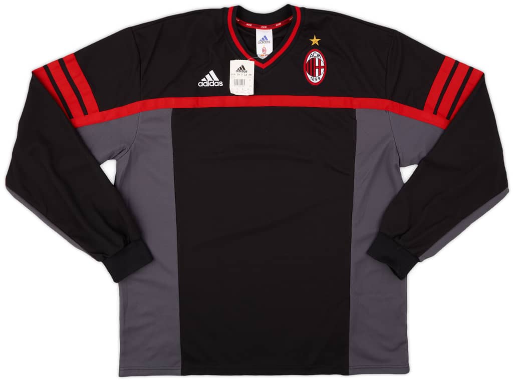 2000-02 AC Milan Player Issue adidas Training L/S Shirt (XL)