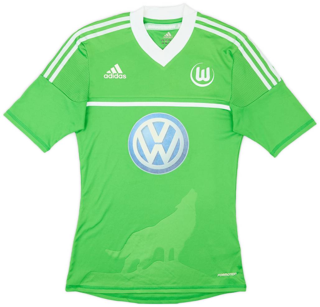 2012-13 Wolfsburg Authentic Home Shirt - 7/10 - (S)