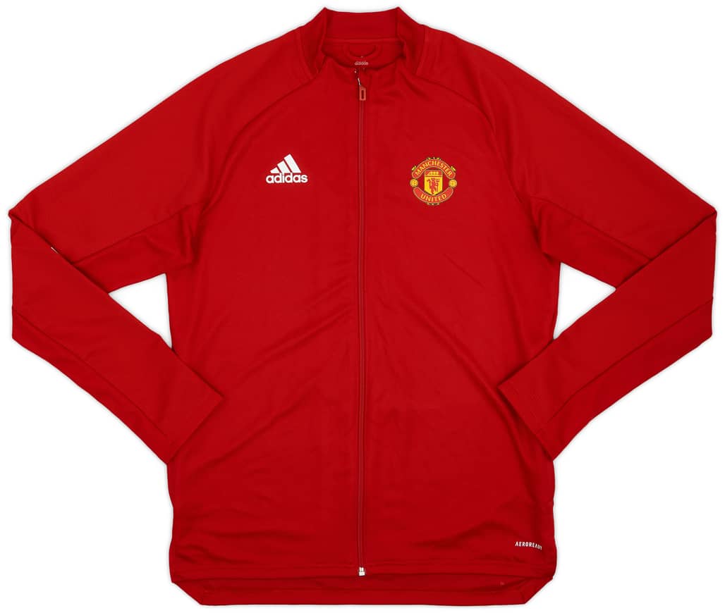 2020-21 Manchester United adidas Track Jacket - 9/10 - (M)
