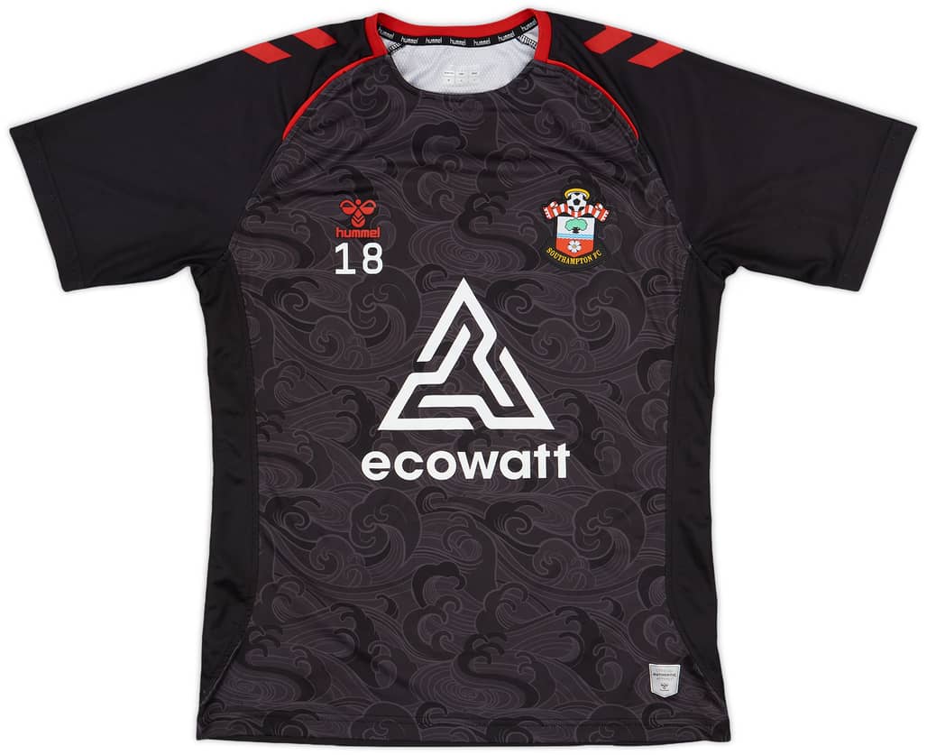 2023-24 Southampton Player Issue Hummel Training Shirt #18 - 8/10 - (M)