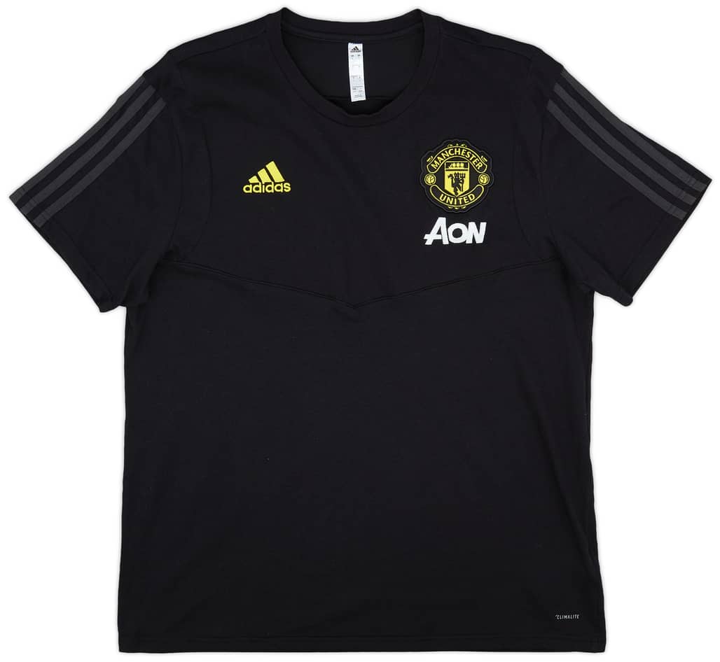 2019-20 Manchester United adidas Cotton Tee - 9/10 - (L)