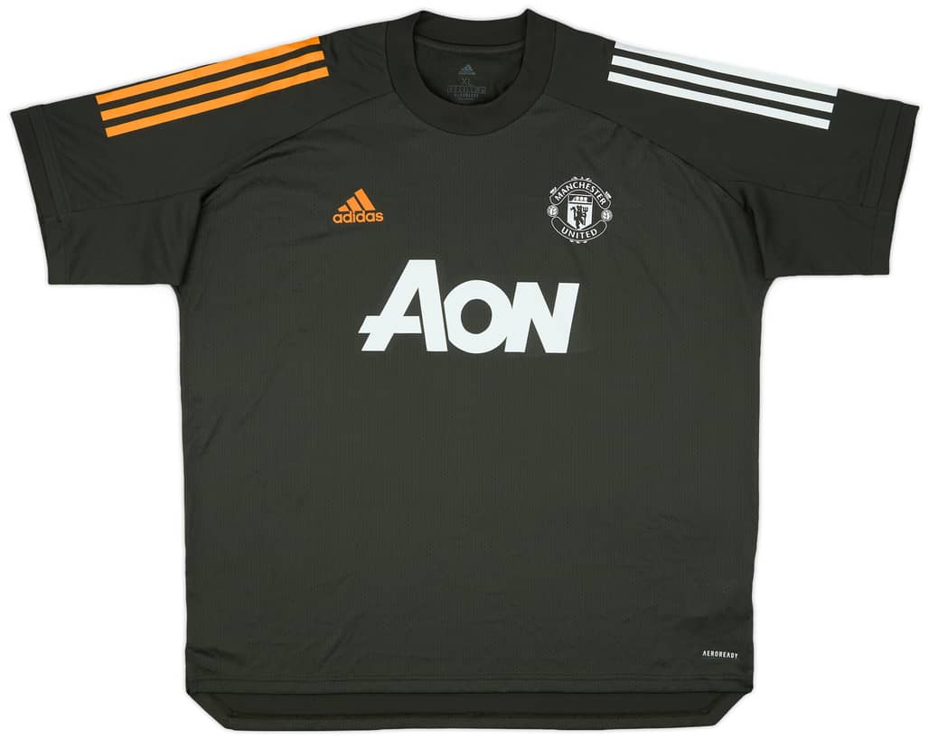 2020-21 Manchester United adidas Training Shirt - 9/10 - (XL)
