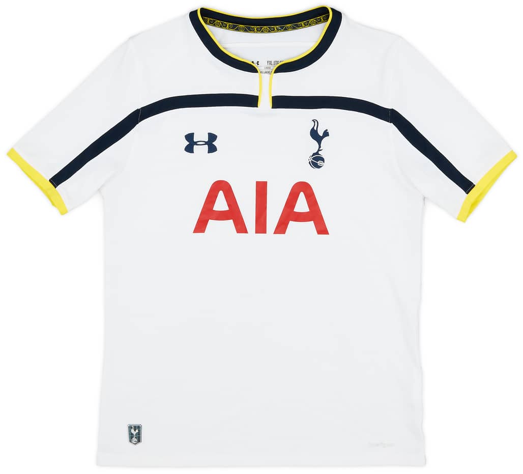2014-15 Tottenham Home Shirt - 7/10 - (XL.Boys)