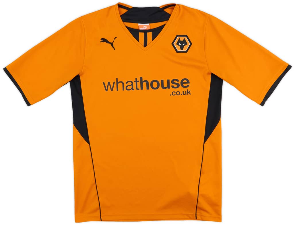 2013-14 Wolves Home Shirt - 9/10 - (M)