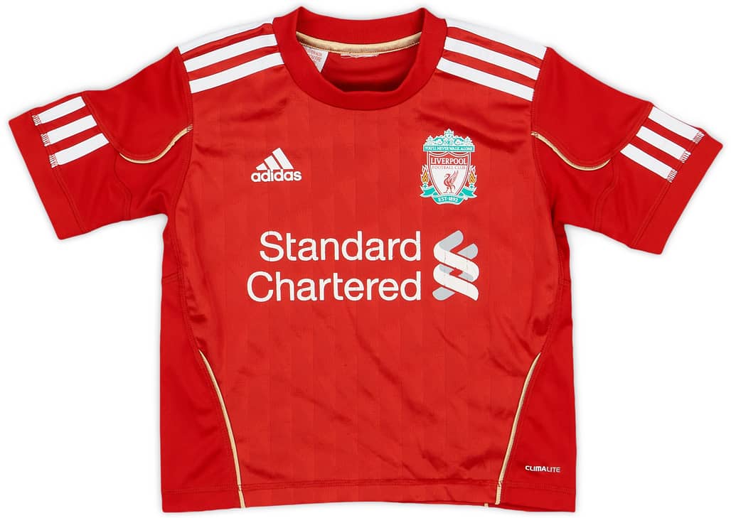 2010-12 Liverpool Home Shirt - 6/10 - (XS.Boys)