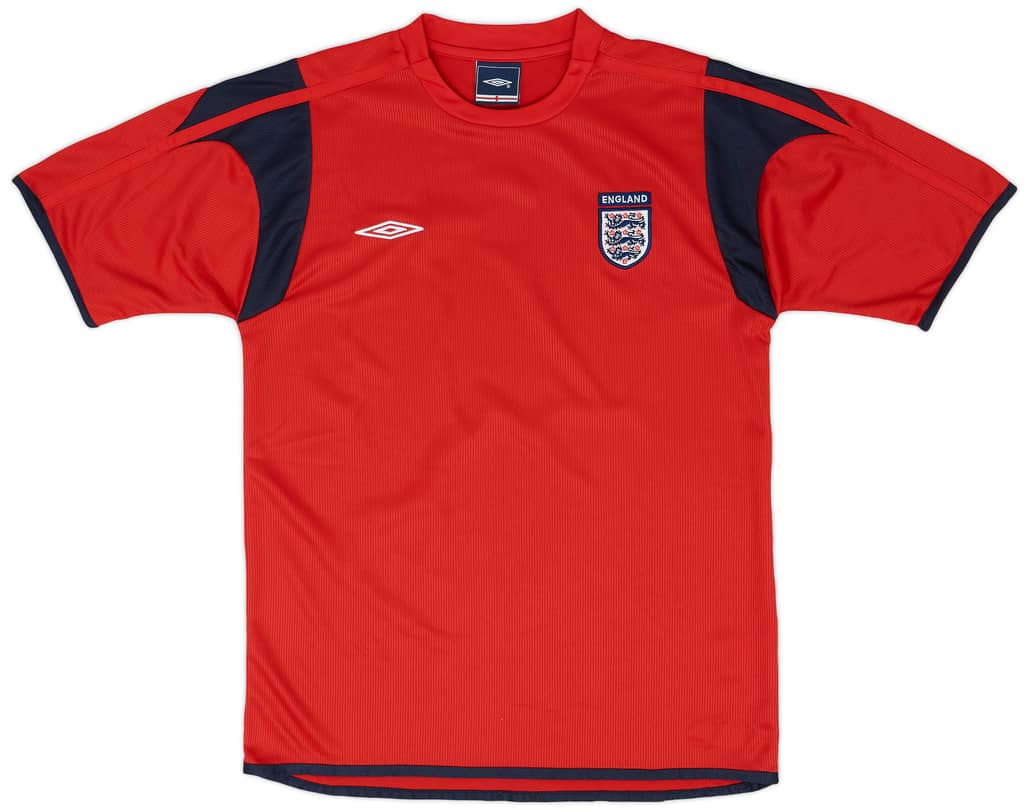 2004-05 England Umbro Training Shirt - 8/10 - (S)