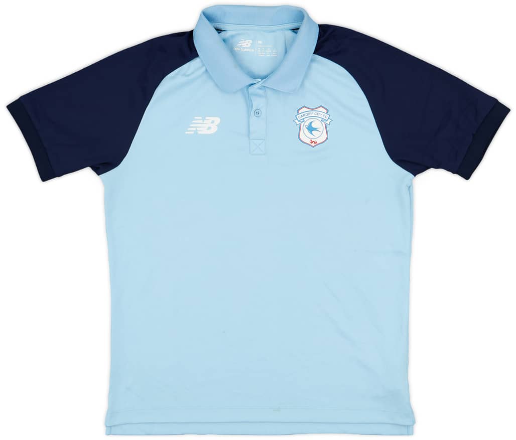 2022-23 Cardiff New Balance Polo Shirt - 6/10 - (M)