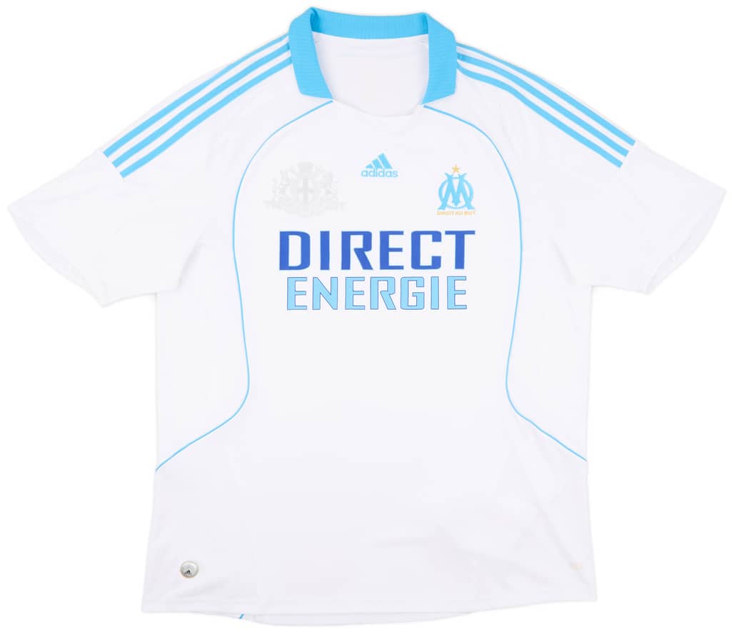 2008-09 Olympique Marseille Home Shirt - 7/10 - (3XL)