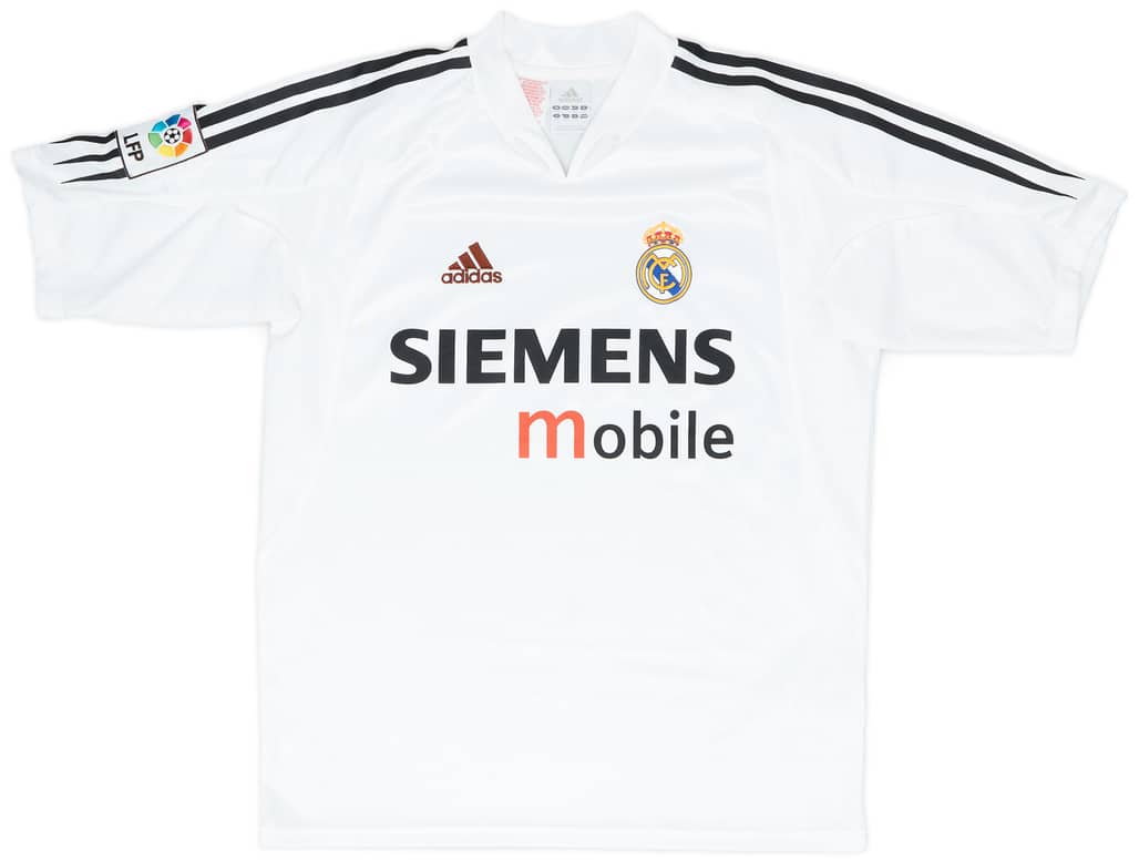 2004-05 Real Madrid Home Shirt - 5/10 - (XL.Boys)