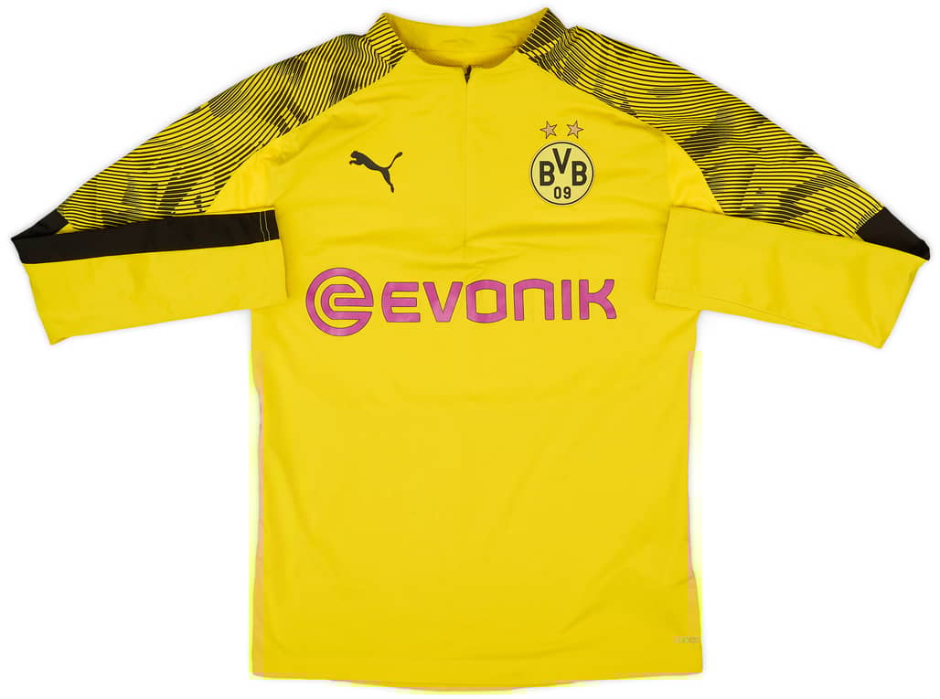 2019-20 Borussia Dortmund Puma 1/4 Zip Training Top - 5/10 - (S)