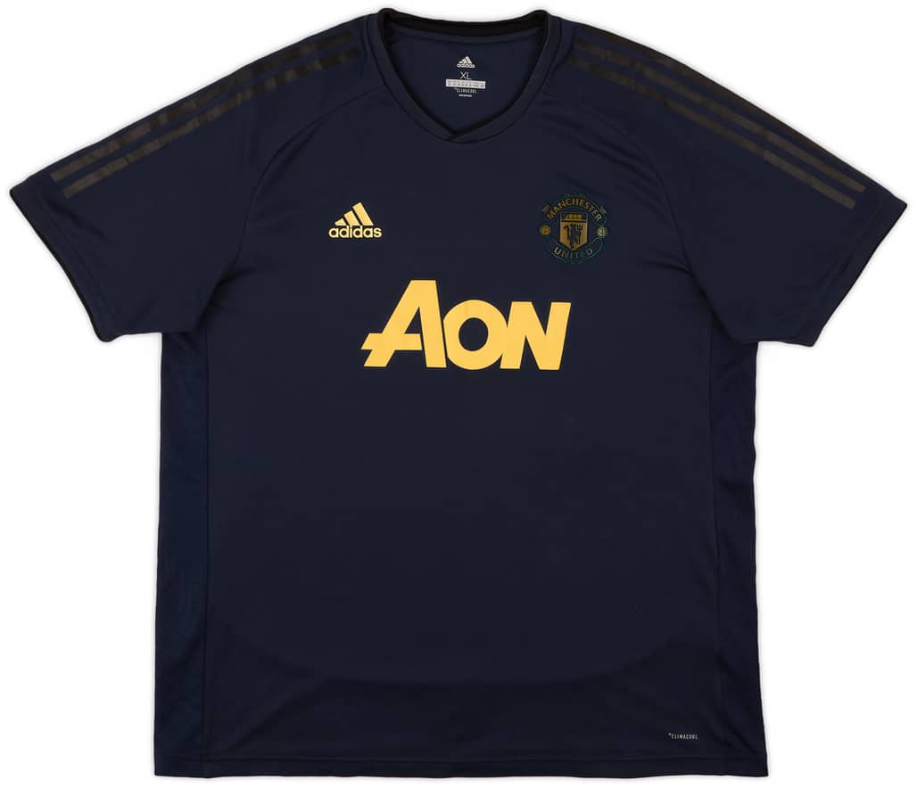 2018-19 Manchester United adidas Training Shirt - 8/10 - (XL)